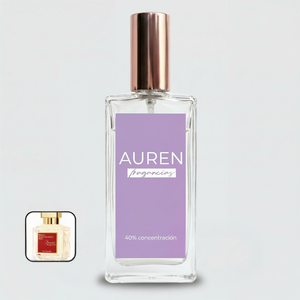 Ámbar Infinito – Inspirado en Baccarat Rouge 540 – MFK